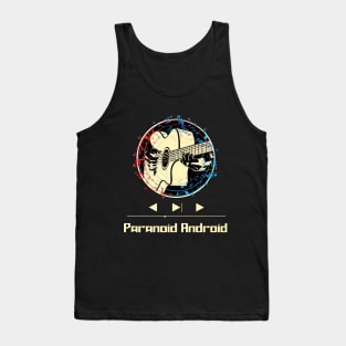 Paranoid Android on Guitar Tank Top